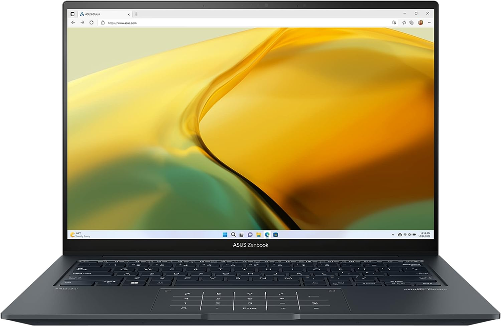 LAPTOP ASUS ZENBOOK CORE I5 13500H 512GB SSD 8GB DDR5 14.5"TOUCHSCREEN W11H TEC/ING GRIS 90NB1084-M00FZ0 1AÑO DE GARANTIA