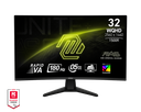 MONITOR MSI 32" GAMING 32CQ6F 0.5MS 180HZ WQHD CURVO HDMI DP USB-C MAG 32CQ6F 12M DE GARANTIA