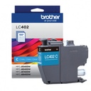 CARTUCHO BROTHER LC402C CIAN 550 PAGINAS MFC-J6540DW/J6940DW GARANTIA CON FABRICANTE