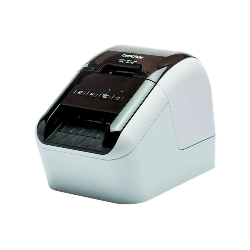 IMPRESORA DE ETIQUETAS BROTHER QL800 TERMICA USB 2.0 NEGRO GRIS QL-800 GARANTIA CON FABRICANTE