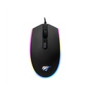 MOUSE HAVIT MS1003 NEGRO USB RGB 6M DE GARANTIA