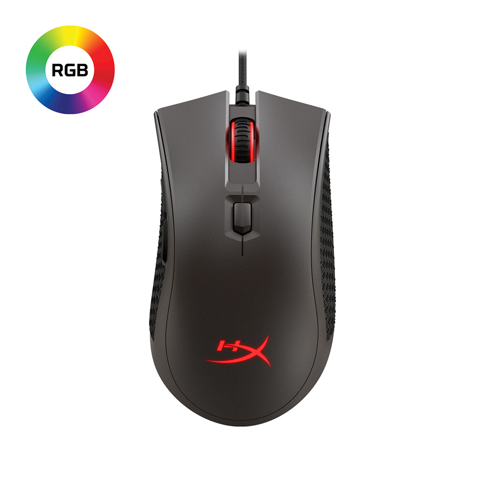 MOUSE HYPERX GAMER  PULSEFIRE FPS PRO NGENUITY USB NEGRO NEGRO -MC003B 11M DE GARANTIA