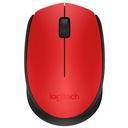 MOUSE LOGITECH M170 INALAMBRICO ROJO 910-004941 11M DE GARANTIA