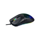 MOUSE YAGUARET MANTIS OPTICO RGB USB NEGRO 6400DPI MGMANTISYGT 11M DE GARANTIA