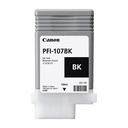 TINTA CANON PFI-107BK NEGRO 130ML PLOTTER  670  680 685 770  780 785 6705B001AA SIN GARANTIA