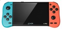 CONSOLA PORTATIL GAME PLAYER AION X19 PRO NEON 7500 JUEGOS 3DF 8GB MICROSD C/PUERTO RCA 3M DE GARANTIA
