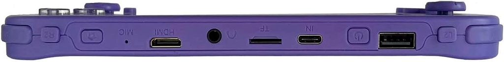 CONSOLA PORTATIL GAME PLAYER AION X20 PRO MAX MORADO 14000 JUEGOS 3D PUERTO MICROSD EXP MINI HDMI 3M DE GARANTIA