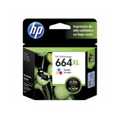 TINTA HP 664XL TRICOLOR ALTO RENDIMIENTO F6V30AL SIN GARANTIA