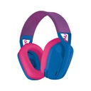 DIADEMA LOGITECH G435 LIGHTSPEED BLUETOOTH USBC AZUL/ROSA 981-001061 11M DE GARNTIA