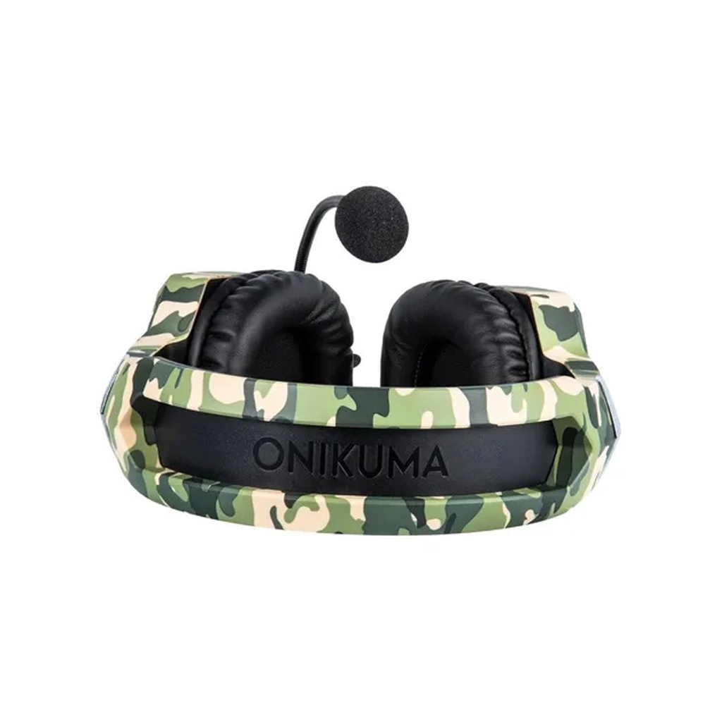 DIADEMA ONIKUMA K8 GAMER CAMUFLAJEADA MULTIPLATAFORMA