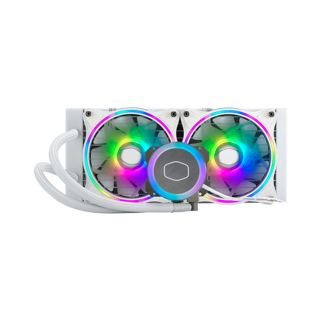 ENFRIAMENTO COOLER MASTER MASTER LIQUIDML240 ILUSION BLANCO MLX-D24M-A18PW-R1 11M DE GARANTIA