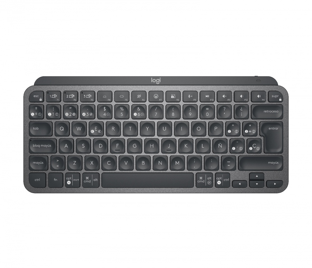 TECLADO LOGITECH MX KEYS MINI BLUETOOTH NEGRO 920-010476 11M DE GARANTIA