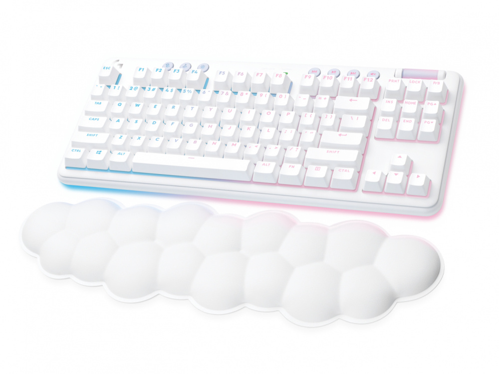 TECLADO GAMER LOGITECH G715 LINEAR RGB NALAMBRICO LIGHTSPEED  BLANCO 920-010684 11M DE GARANTIA