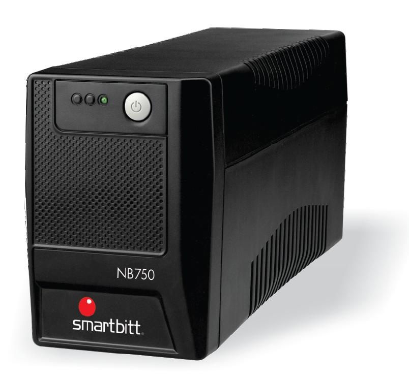 DESCONTINUADO NO BREAK SMARTBITT SBNB750USB 750VA 35 MIN 6C SBNB750USB 11M DE GARANTIA