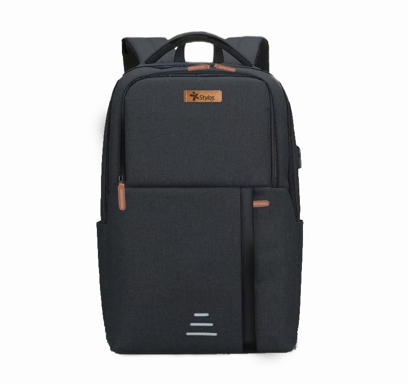 MOCHILA  STYLOS SMART NEGRA 15.5" STABAP2B SIN GARANTIA