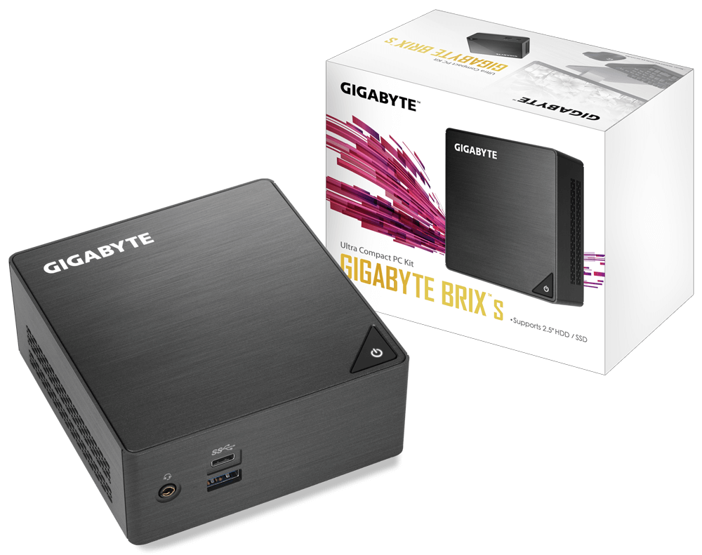 MINI PC BRIX GIGABYTE CELERON 4105 (BAREBONE) GB-BLCE-4105 11M DE GARANTIA