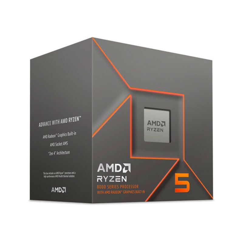 PROCESADOR AMD RYZEN 5 8600G 4.3 GHZ 100-100001237BOX 1 AÑO DE GARANTIA