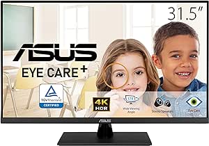 MONITOR ASUS VP327Q 31.5" 4K UHD HDR-10 FREESYNC HDMI DP 90LM09F0-B01EB0 11M DE GARANTIA