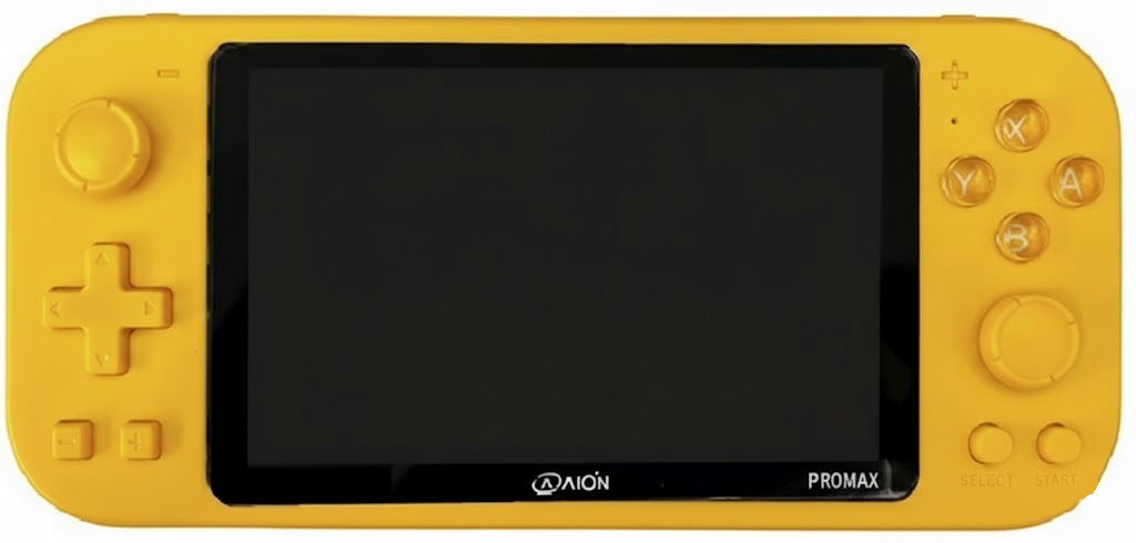 CONSOLA PORTATIL GAME PLAYER AION X20 PRO MAX AMARILLO 14000 JUEGOS 3D PUERTO MICROSD EXP MINI HDMI 3M DE GARANTIA