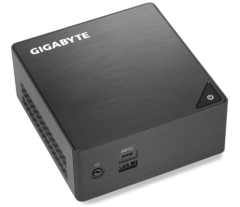 MINI PC BRIX GIGABYTE CELERON 4105 240GB SSD 8GB RAM (BAREBONE) GB-BLCE-4105 11M DE GARANTIA