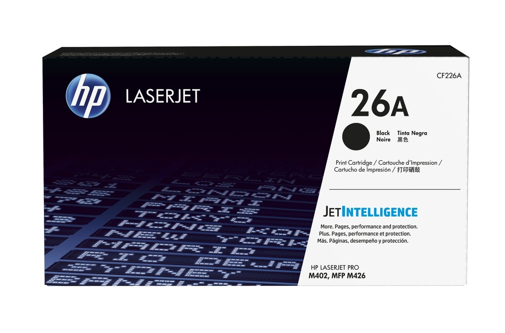 TONER HP 26A NEGRO CF226A SIN GARANTIA