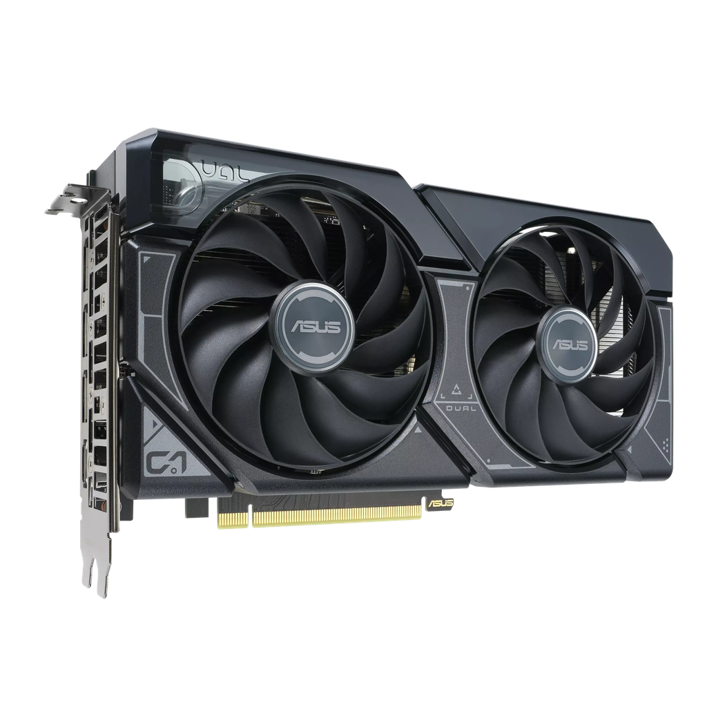 TVIDEO ASUS DUAL RTX4060 OC 8GB DDR6 HDMI DP DUAL-RTX4060-O8G-EVO 90YV0JC7-MVAA00 1AÑO DE GARANTIA