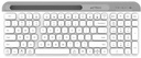 KIT 2 EN 1 ACTECK WIFI CREATOR VIRTUOS SILK MK720 TEC Y MOU BLANCO BLUETOOTH MULTIDISPOSITIVO AC-936262 3M DE GARANTIA
