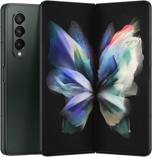 CELULAR SAMSUNG GALAXY Z FOLD 3 5G NFC DUAL-SIM 12GB 256GB 7.6" SM-F926U1 VERDE GARANTIA CON FABRICANTE