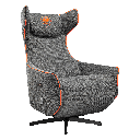 SILLON COUGAR MAGUS GRAY/ORANGE RECLINABLE USB-C USB-A 3MMGSGRO.0002 11M DE GARANTIA