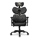 SILLA COUGAR TERMINATOR ELITE BLACK/GOLD ERGONICA SOPORTA 130KG 3MTREGLB.0001 11M DE GARANTIA