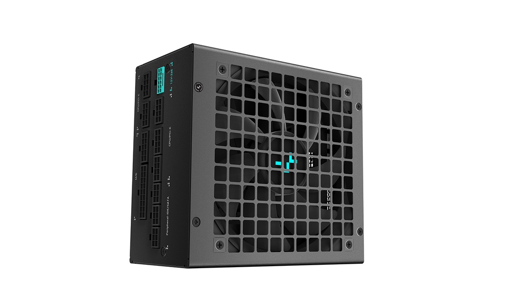 FUENTE DEEPCOOL PX1200G 1200W NEGRO 80PLUS GOLD FULL MODULAR PCIEX5.0 R-PXC00G-FC0B-VN 12M DE GARANTIA