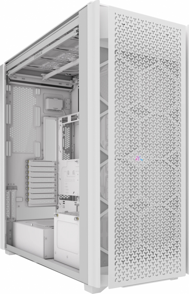 GABINETE CORSAIR AIRFLOW 9000D RGB S/FUENTE M-ATX BLANCO CC-9011274-WW 11M DE GARANTIA