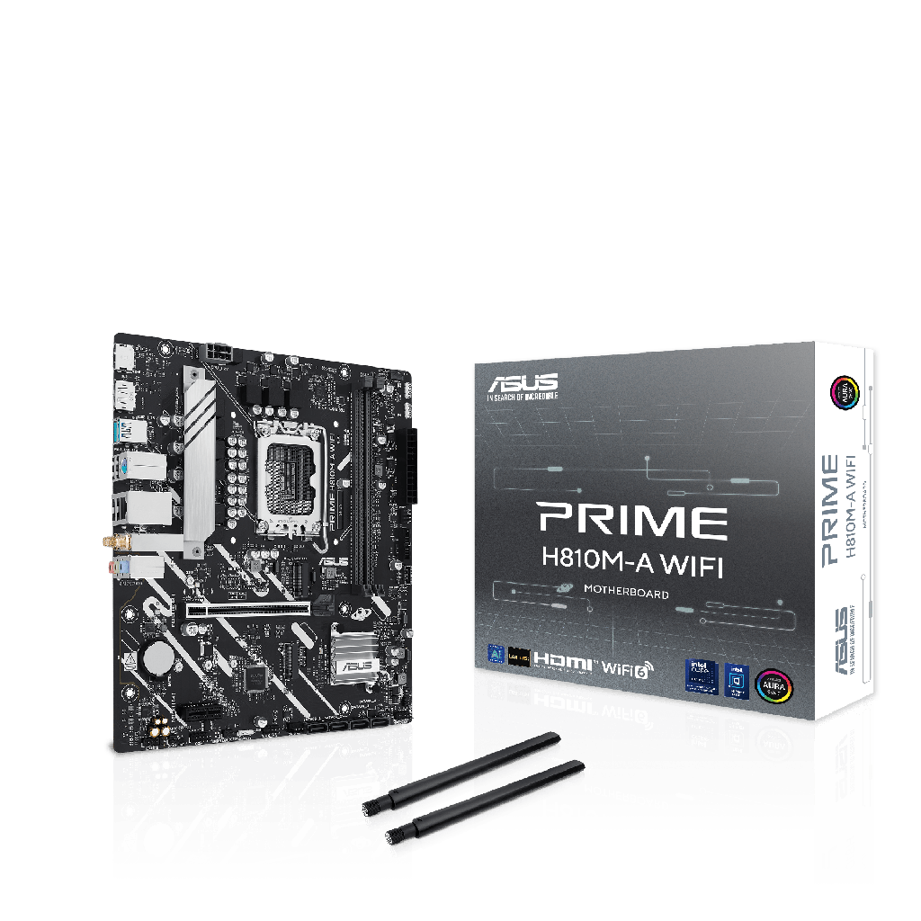MB ASUS PRIME H810M-A WIFI LGA1851 DDR5 MICRO ATX HDMI DP 90MB1KJ0-M0EAY0 1 AÑO DE GARANTIA