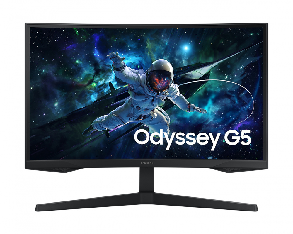 MONITOR 27 SAMSUNG ODYSSEY G5 1MS 165HZ QHD GAMER VA CURVO FREESYNC LS27CG552ELXZX GARANTIA CON FABRICANTE