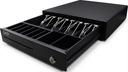 CAJON DE DINERO GHIA 4BILL 8MON GCD481 NEGRO ACERO RJ11 GARANTIA DIRECTO CON FABRICANTE