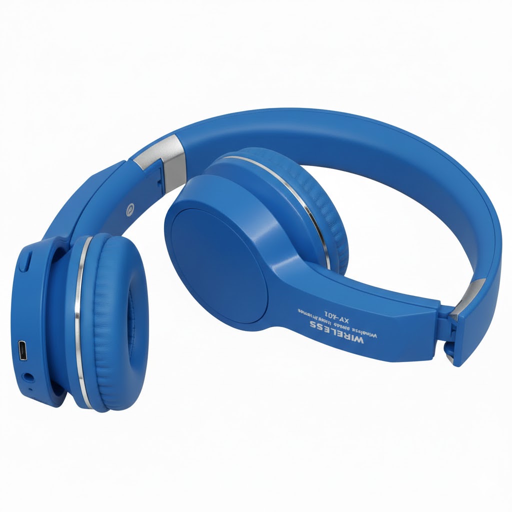 DIADEMA INALAMBRICA 5.0 AZUL XY-201 SIN GARANTIA