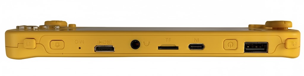 CONSOLA PORTATIL GAME PLAYER AION X20 PRO MAX AMARILLO 14000 JUEGOS 3D PUERTO MICROSD EXP MINI HDMI 3M DE GARANTIA