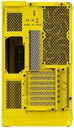 GABINETE THERMALTAKE VIEW 390 AIR BUTTER CARAMEL M-ATX CRISTAL AMARILLO CA-11F-00MMWN-00 12M DE GARANTIA