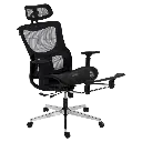 SILLA ACTECK FLUX ULTRA EC696HR MALLA ERGONOMICA NEGRA 120 KG AC-943291 6M DE GARANTIA