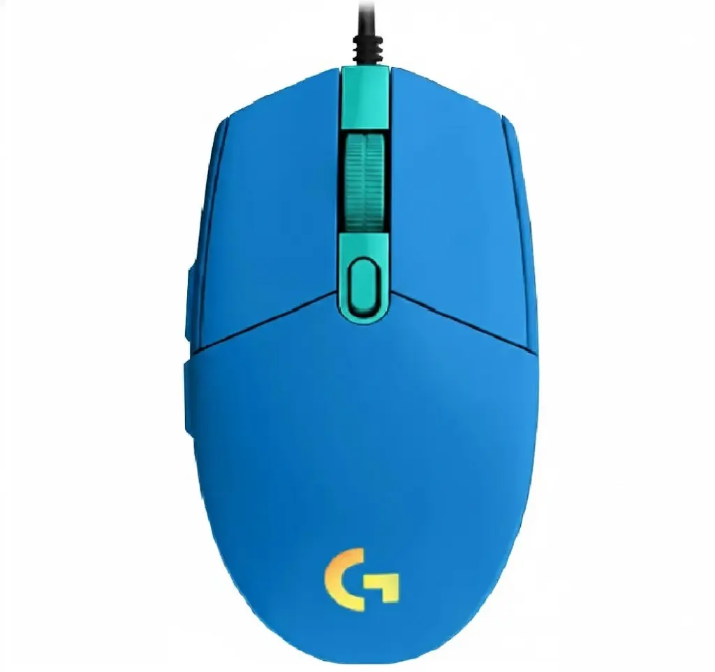 MOUSE LOGITECH GAMER G203 LIGHTSYNC USB AZUL 910-005795 12M DE GARANTIA