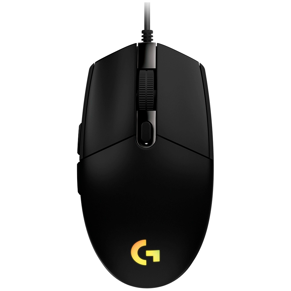 MOUSE LOGITECH GAMER G203 LIGHTSYNC USB NEGRO 910-005793 12M DE GARANTIA