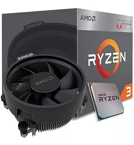 PROCESADOR AMD RYZEN 3 3200G 3.6GHZ YD3200C5FHBOX 11M DE GARANTIA