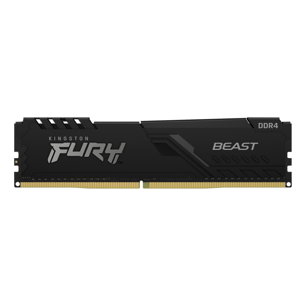 RAM KINGSTON FURY BEAST DDR4 16GB 3200 NEGRO KF432C16BB1/16 12M DE GARANTIA