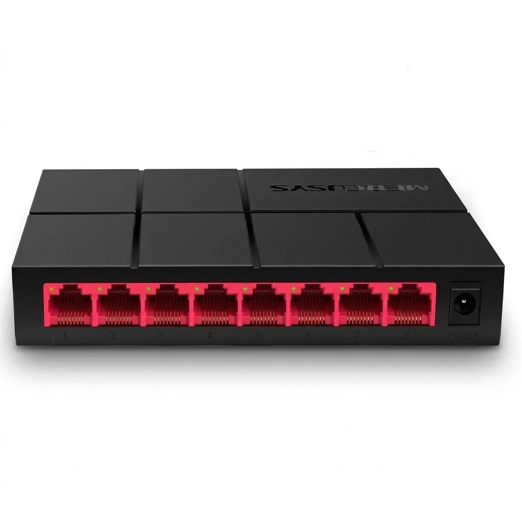 SWITCH MERCUSYS MS108G 8PTS GIGABIT MS108G 6M DE GARANTIA