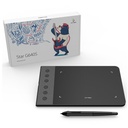 TABLETA DIGITALIZADORA XP-PEN G640S  NEGRA  6" x 4"  1 AÑO DE GARANTIA