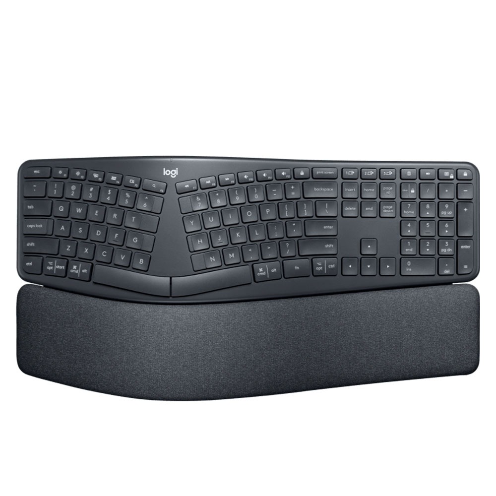 TECLADO LOGITECH BLUETOOTH K860 ERGO NEGRO 920-009845 12M DE GARANTIA