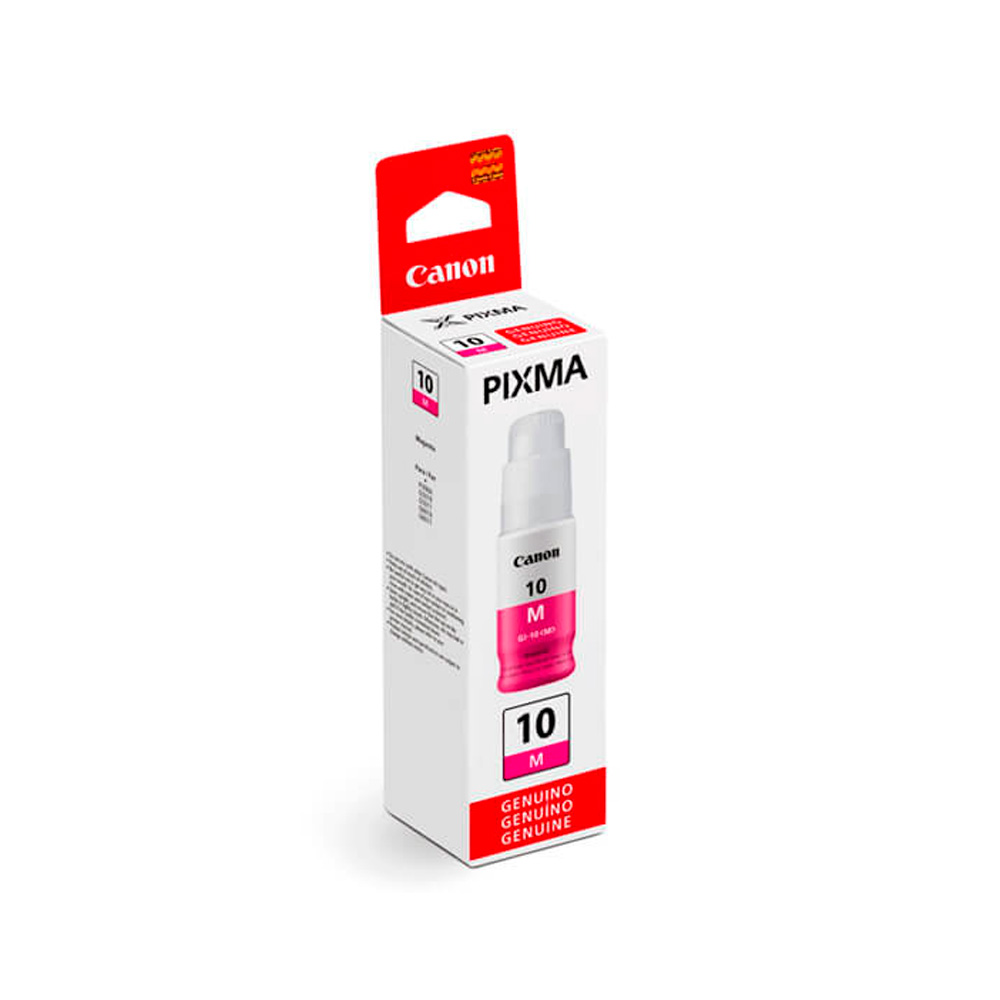 TINTA CANON GI-10M MAGENTA COM/G5010/G601/G7010 3392C001AA 70ML SIN GARANTIA 