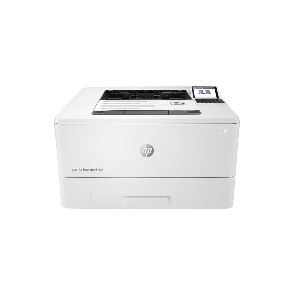 IMPRESORA HP LASER M406DN MONOCROMATICA ETH USB 40PPM COM/WIN/MAC 3PZ15A GARANTIA CON FABRICANTE