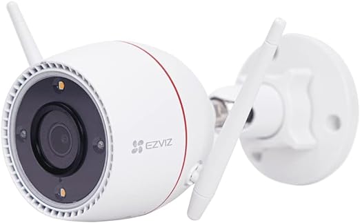 CAMARA DE SEGURIDAD EZVIZ C3TN 3MP 2K MAX-256GB MICRO SD BLANCO IP67 CS-C3TN 3MP 12M DE GARANTIA
