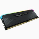 RAM CORSAIR DDR4 VENGEANCE 8GB 3200 NEGRO RGB CMG8GX4M1E3200C16 1AÑO DE GARANTIA
